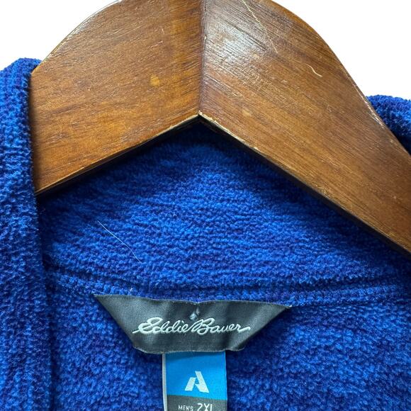 Eddie Bauer First Ascent Men’s Fleece Jacket Sweatshirt sz XXL 2XL #H982-A - Picture 8 of 9